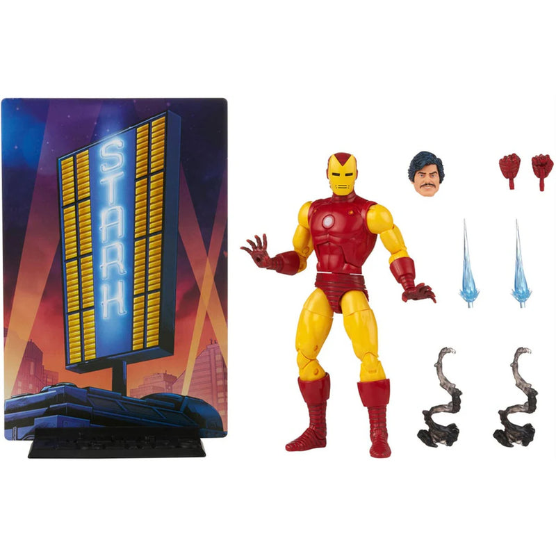 MARVEL LEGENDS 20-LECIE 1 SERIA RUCHOMA  - widok 6 opakowania Hasbro szczegoly kolekcja