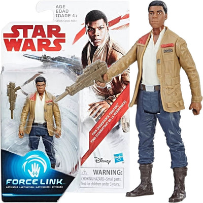 Zabawka STAR WARS FORCE LINK JEDI  FINN RESISTANCE - kolekcjonerska premium zabawki Aseo dla dzieci