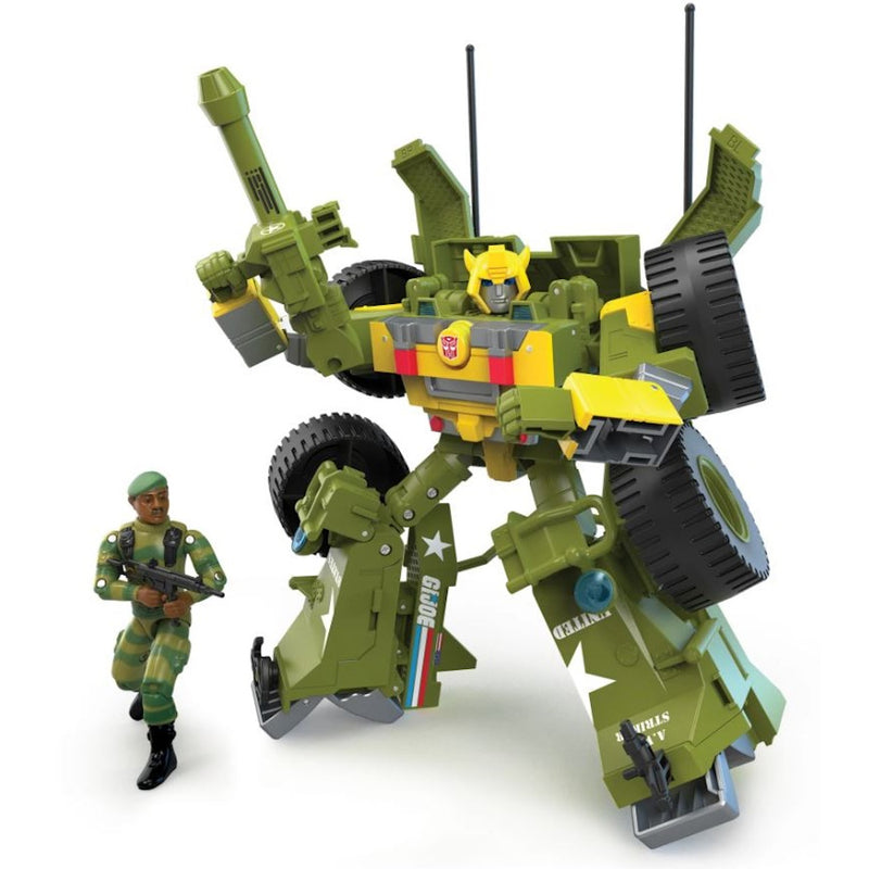 G.I. JOE X TRANSFORMERS LONZO "STALKER"  - widok 3 opakowania szczegoly zabawka kolekcja