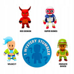 STUMBLE GUYS 5-PAK RED DEMON PRIVATE DAV - widok 2 opakowania szczegoly zabawka kolekcja