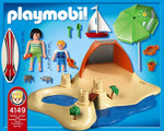 KLOCKI PLAYMOBIL CITY LIFE URLOP NA PLAŻ - widok 2 opakowania szczegoly zabawka kolekcja