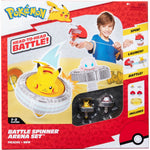 Zabawka POKEMON BATTLE SPINNER ARENA SET JAZWARES WYRZUTNI - kolekcjonerska Jazwares premium dla dzieci fanow