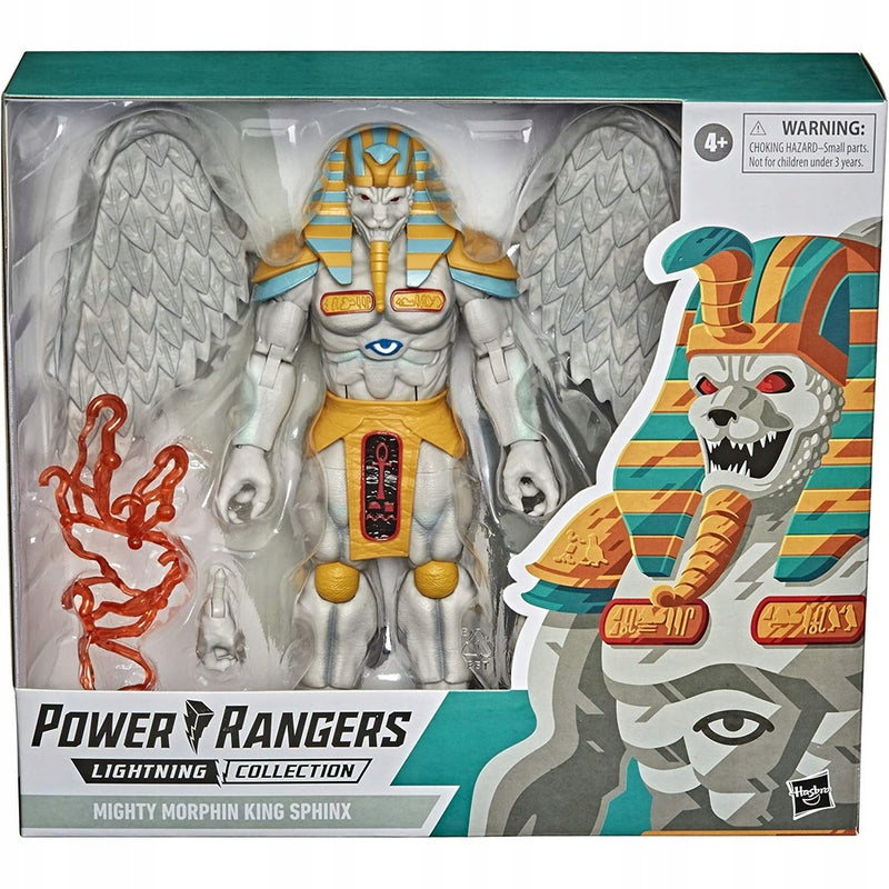 POWER RANGERS MIGHTY MORPHIN KING SPHINX - widok 2 opakowania szczegoly zabawka kolekcja