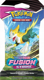 POKEMON TCG FUSION STRIKE BOOSTER PACK 1 - widok 5 opakowania szczegoly zabawka kolekcja