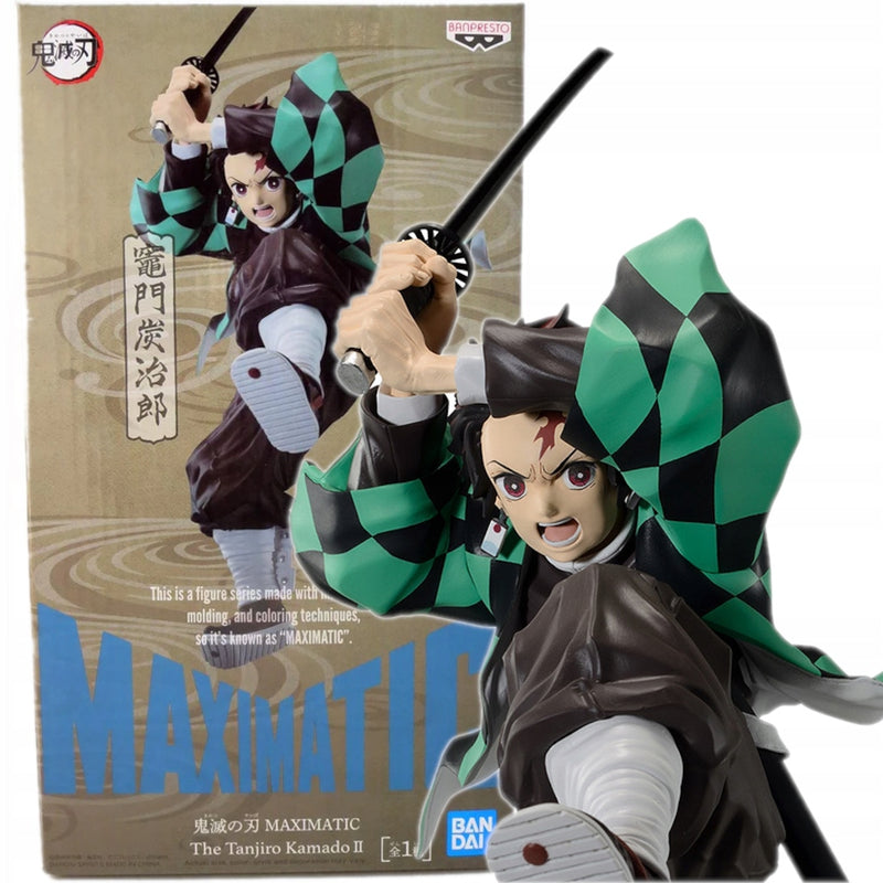 Zabawka DEMON SLAYER BANPRESTO MAXIMATIC TANJIRO KAMADO - kolekcjonerska premium zabawki Aseo dla dzieci