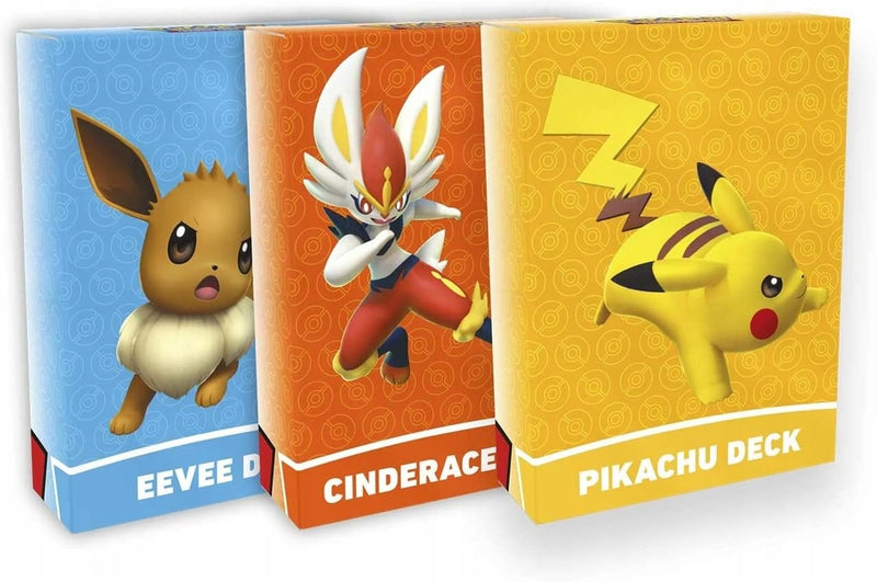POKEMON BATTLE ARENA GRA KARCIANA 3 TALI - widok 5 opakowania szczegoly zabawka kolekcja