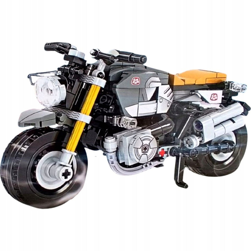 KLOCKI ELEFUN MOTORBIKE MOTOCYKL 8820 - widok 3 opakowania szczegoly zabawka kolekcja