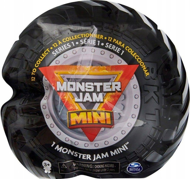 MONSTER JAM TRUCK 1:87 AUTO SASZETKA NIE - widok 2 opakowania szczegoly zabawka kolekcja
