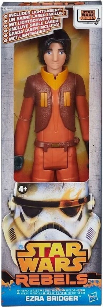 STAR WARS GWIEZDNE WOJNY JEDI EZRA BRIDG - widok 2 opakowania szczegoly zabawka kolekcja