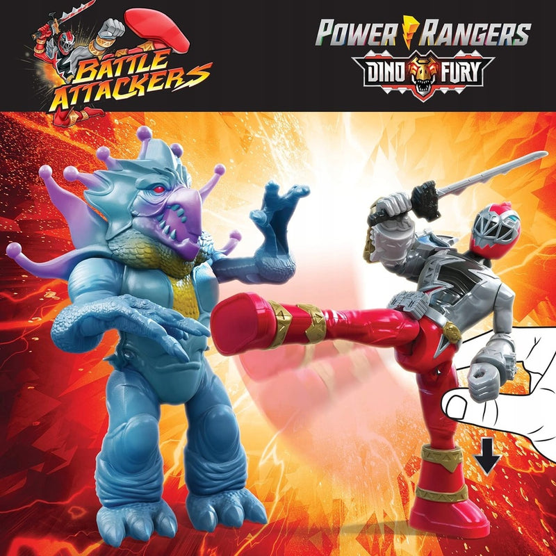 POWER RANGERS DINO FURY BATTLE ATTACKERS - widok 7 opakowania szczegoly zabawka kolekcja