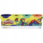 PLAY-DOH CIASTOLINA KOLOROWA ZESTAW TUB  - widok 2 opakowania szczegoly zabawka kolekcja