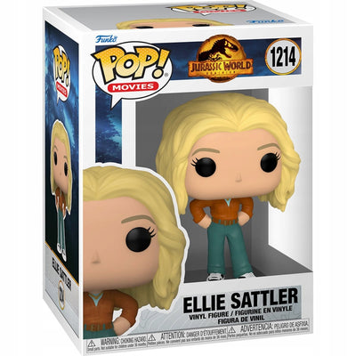 Figurka Funko POP MOVIES JURASSIC WORLD DOMINION  DR. ELLIE SAT - kolekcjonerska premium dla fanow kolekcjoner