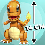 MEGA CONSTRUX POKEMON KLOCKI  CHARMANDER - widok 4 opakowania szczegoly zabawka kolekcja