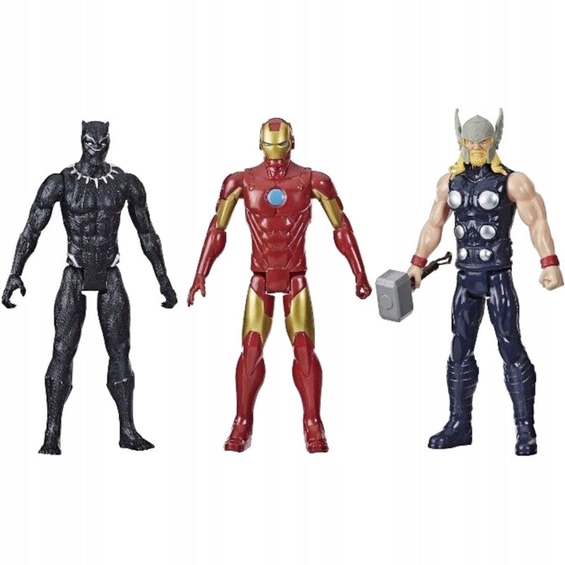 MARVEL AVENGERS 3 FIGURKI BLACK PANTHER  - widok 2 opakowania szczegoly zabawka kolekcja