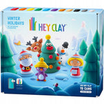 Zabawka HEY CLAY ZESTAW WINTER HOLIDAYS 15 TUBEK - kolekcjonerska premium zabawki Aseo dla dzieci