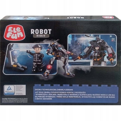 KLOCKI ELEFUN ROBOT 8821ELEFUN ROBOT 882 - widok 2 opakowania szczegoly zabawka kolekcja