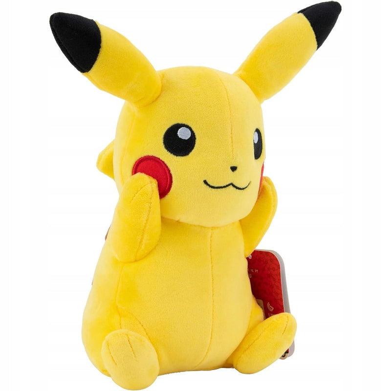 POKEMON ORYGINALNA MIĘKKA MASKOTKA PLUSZ - widok 3 opakowania szczegoly zabawka kolekcja
