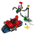 LEGO MARVEL SPIDER-MAN POŚCIG NA MOTOCYK - widok 5 LEGO opakowanie szczegoly collectible