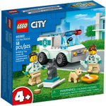 Zabawka LEGO CITY ORYGINALNY ZESTAW KLOCKÓW KARETKA WETERY - kolekcjonerska premium zabawki Aseo dla dzieci