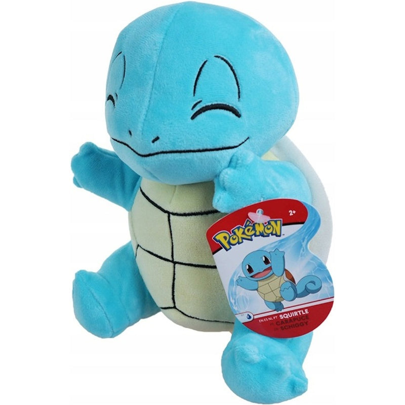 POKEMON ORYGINALNA MASKOTKA PLUSZAK SQUI - widok 2 opakowania szczegoly zabawka kolekcja