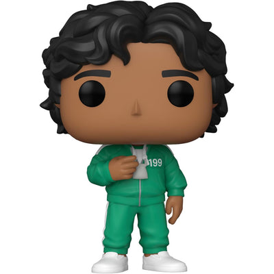 Funko POP Squid Game Ali 1221 - opakowanie z tyłu - Player 199 gracz serial Netflix zielone światło