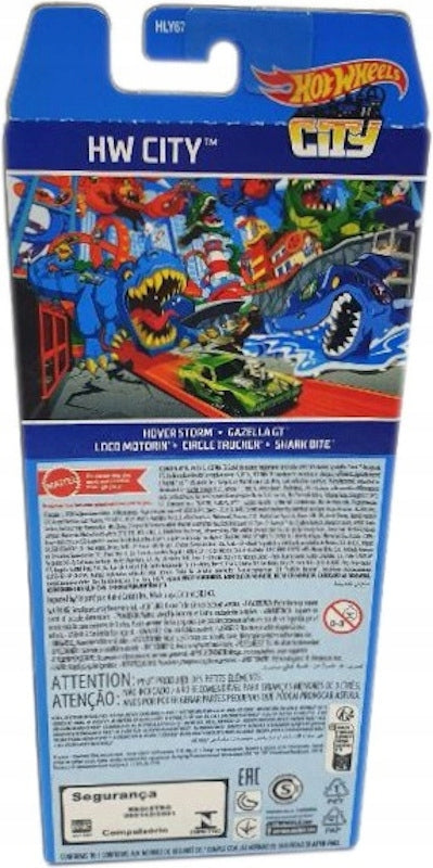 HOT WHEELS CITY 5-PAK AUTEK ZESTAW MATTE - widok 3 opakowania szczegoly zabawka kolekcja
