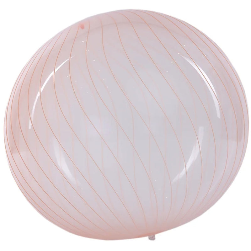 MEGA BAŃKA GEOMETRIC JUMBO BALL POMARAŃC - widok 7 opakowania szczegoly zabawka kolekcja