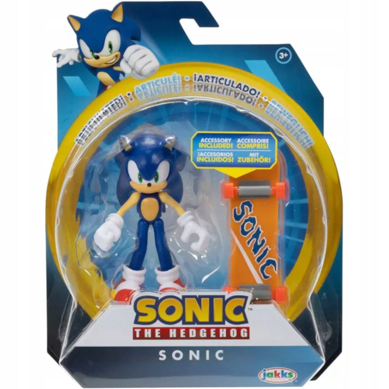 Zabawka SONIC THE HEDGEHOG JAKKS PACIFIC RUCHOMA  SONIC +  - kolekcjonerska premium zabawki Aseo dla dzieci