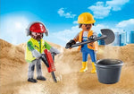 PLAYMOBIL FIGURKI 2-PAK PRACOWNICY BUDOW - widok 3 opakowania szczegoly zabawka kolekcja
