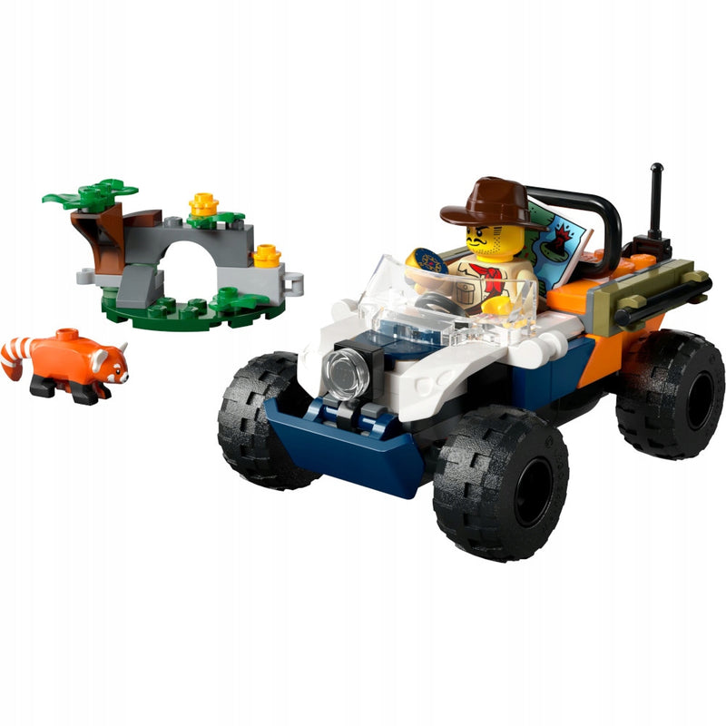 LEGO CITY ZESTAW KLOCKÓW QUAD BADACZA DŻ - widok 2 opakowania szczegoly zabawka kolekcja