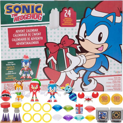 Zabawka SONIC THE HEDGEHOG CLASSIC KALENDARZ ADWENTOWY ORY - kolekcjonerska premium zabawki Aseo dla dzieci