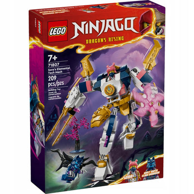 Zabawka LEGO NINJAGO ORYGINALNY ZESTAW KLOCKÓW MECH ŻYWIOŁ - kolekcjonerska premium zabawki Aseo dla dzieci