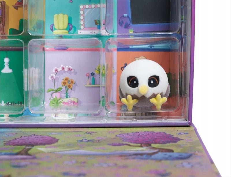 FLOCKIES ROZKŁADANA WALIZKA DOMEK KOLEKC - widok 6 TM Toys opakowanie szczegoly collectible