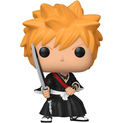 Funko POP Animation Bleach Ichigo 1610 - tył opakowania - Substitute Shinigami Zanpakuto Zangetsu