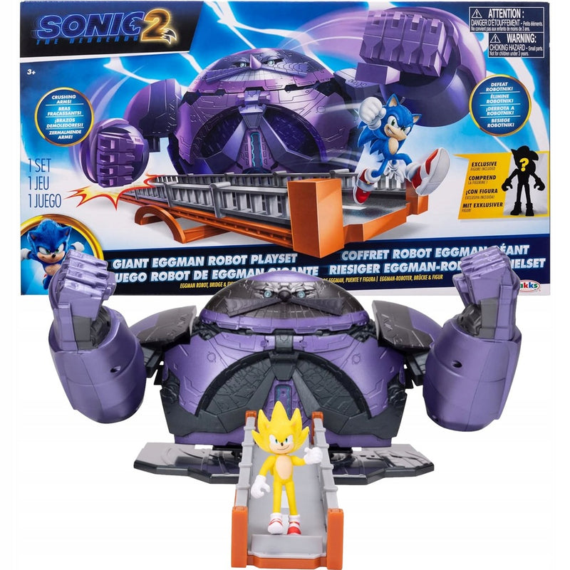 Zabawka SONIC THE HEDGEHOG JAKKS PACIFIC SUPER SONIC VS GI - kolekcjonerska premium zabawki Aseo dla dzieci