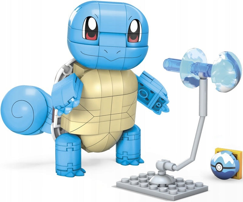 MEGA CONSTRUX POKEMON KLOCKI  SQUIRTLE - widok 3 opakowania szczegoly zabawka kolekcja
