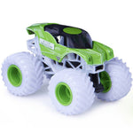 MONSTER JAM TRUCK + OPASKA ALIEN INVASIO - widok 3 opakowania szczegoly zabawka kolekcja