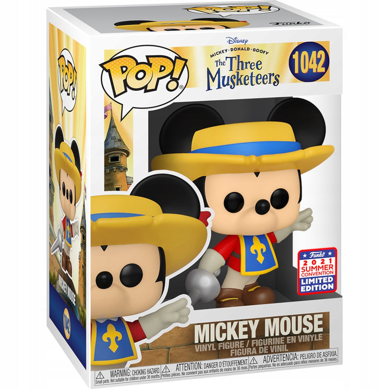 Figurka Funko POP DISNEY THE THREE MUSKETEERS  MICKEY MOUSE 104 - kolekcjonerska premium dla fanow kolekcjoner