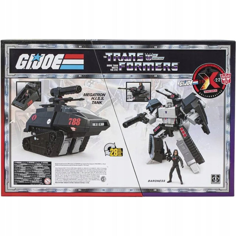 G.I. JOE X TRANSFORMERS - BARONESS + DEC - widok 7 opakowania szczegoly zabawka kolekcja