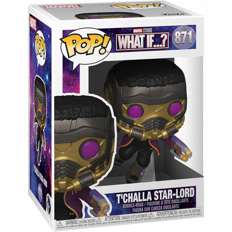 Figurka Funko POP MARVEL STUDIOS WHAT IF...? BOBBLE-HEAD T'CHALLA ST - kolekcjonerska premium SEO optimized dl