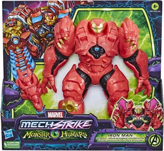 Zabawka MARVEL MECH STRIKE MONSTER HUNTERS IRON MAN HASBRO - kolekcjonerska premium zabawki Aseo dla dzieci