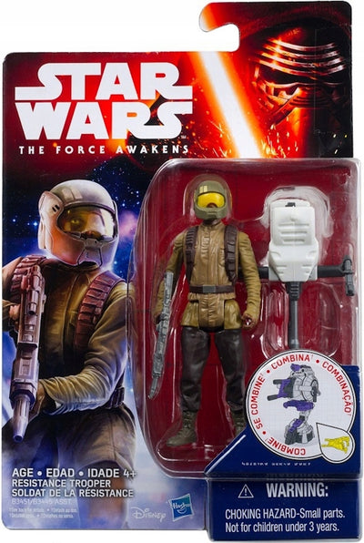 STAR WARS GWIEZDNE WOJNY ŻOŁNIERZ RUCHU  - widok 2 opakowania szczegoly zabawka kolekcja