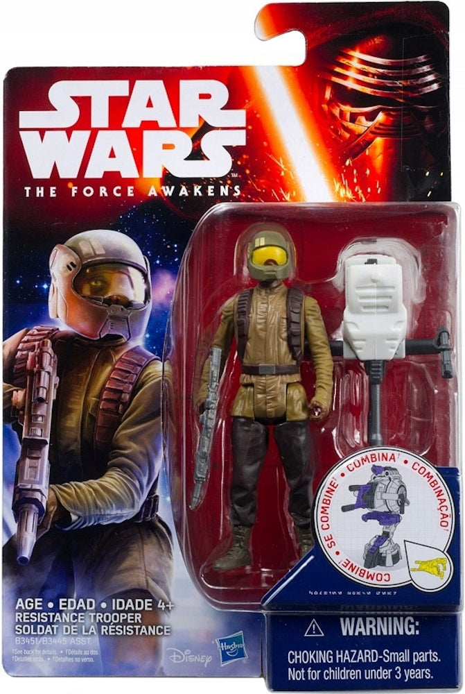 STAR WARS GWIEZDNE WOJNY ŻOŁNIERZ RUCHU  - widok 2 opakowania szczegoly zabawka kolekcja