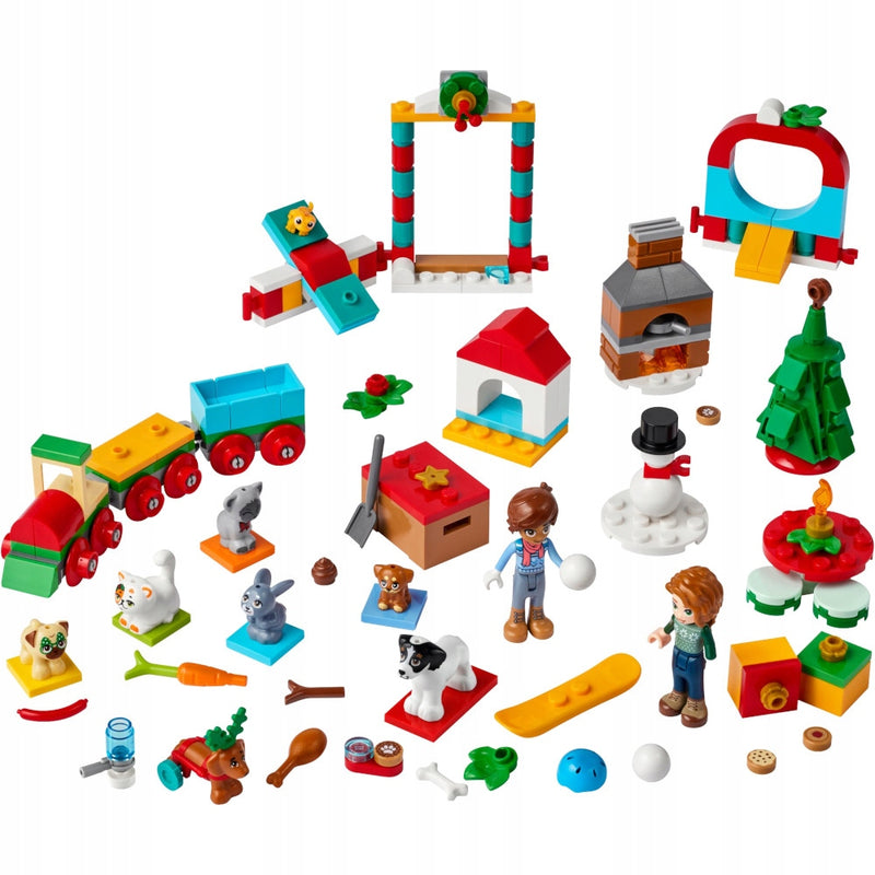 LEGO FRIENDS KALENDARZ ADWENTOWY 2023 41 - widok 3 opakowania szczegoly zabawka kolekcja