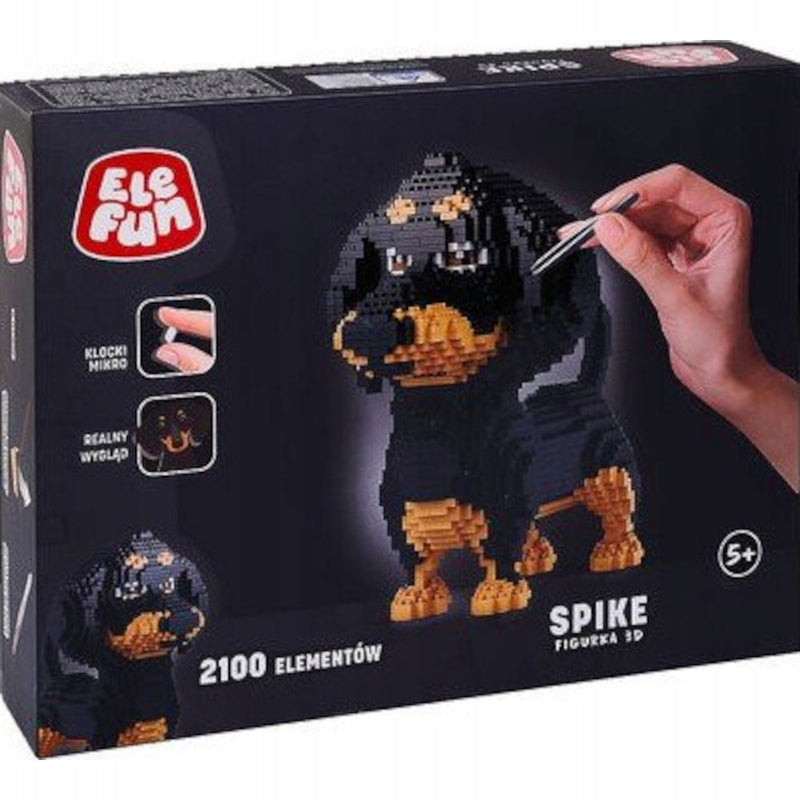 Zabawka KLOCKI ELEFUN SPIKE  3D CB644974 - kolekcjonerska premium zabawki Aseo dla dzieci