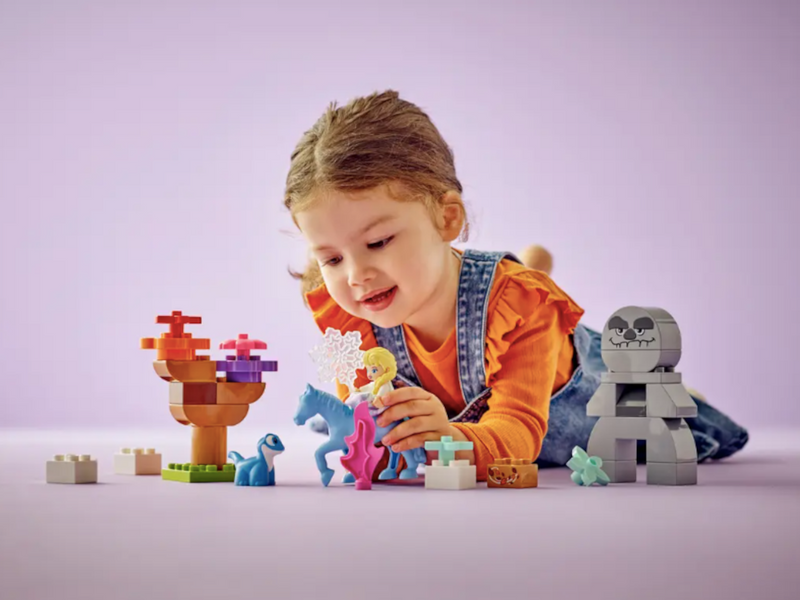 LEGO DUPLO DISNEY KLOCKI FROZEN ELZA I B - widok 2 LEGO opakowanie szczegoly collectible