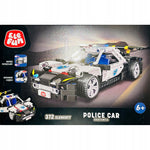 Zabawka KLOCKI ELEFUN POLICE CAR RADIOWÓZ C0901 - kolekcjonerska premium zabawki Aseo dla dzieci