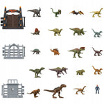 JURASSIC WORLD DOMINION MINIS ZESTAW NIE - widok 3 opakowania szczegoly zabawka kolekcja