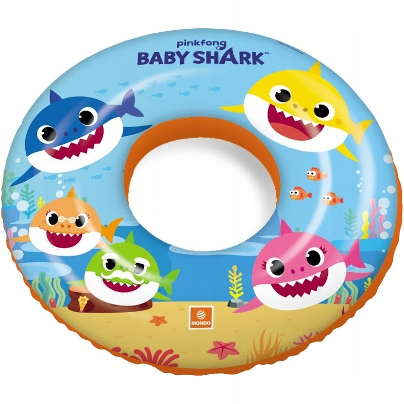Zabawka KOŁO DMUCHANE KÓŁKO DO PŁYWANIA BABY SHARK +2 - kolekcjonerska premium zabawki Aseo dla dzieci