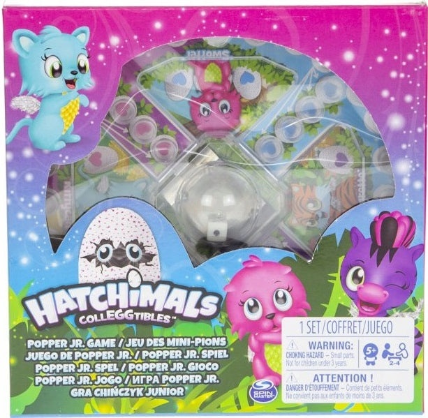 HATCHIMALS GRA KARCIANA + PUZZLE + CHIŃC - widok 4 opakowania szczegoly zabawka kolekcja